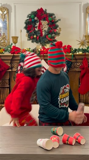 Sophia Azab on Instagram: "❣️❣️Holiday Cup‑Stacking Sprint!"