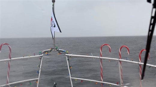 Using “Rain Clutter” setting on radar to clean up screen when acquiring targets. | Mark Weir