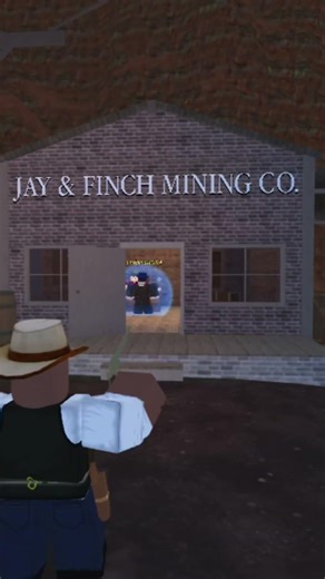 Playing as a cowboy #roblox ￼