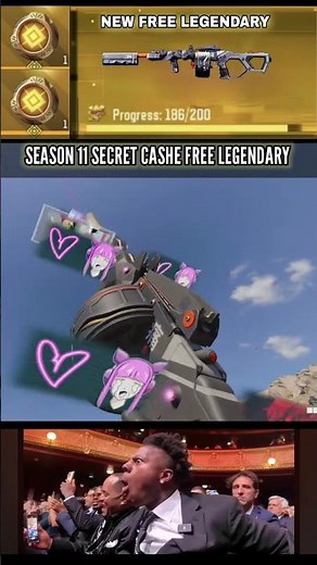 Season 11 Secret Cache New Free Legendary Cod mobile 2025 #codmobile #callofdutymobile #codmloadout