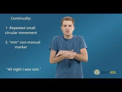 Temporal Aspect Examples | Start ASL