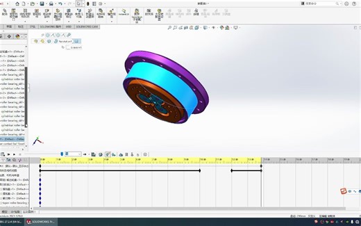 Soildworks-减速器动画