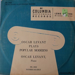 Oscar Levant - Oscar Levant Plays Popular Moderns