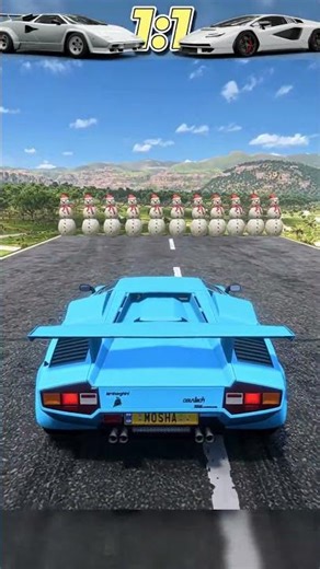 Lamborghini Countach Old 🆚 New | Forza Horizon 5