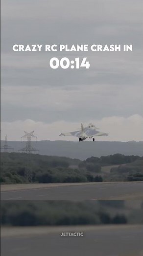Epic $50,000 RC Jet Disaster Caught on Camera! #aviation #airplane #rcplane