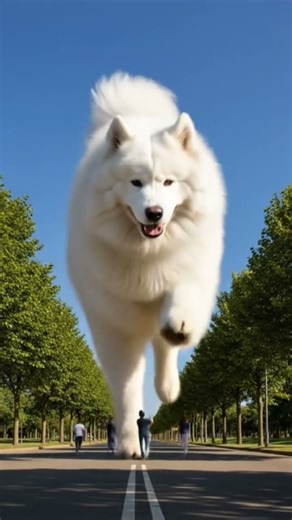 When a Gigantic Pup Takes Over the Neighborhood!