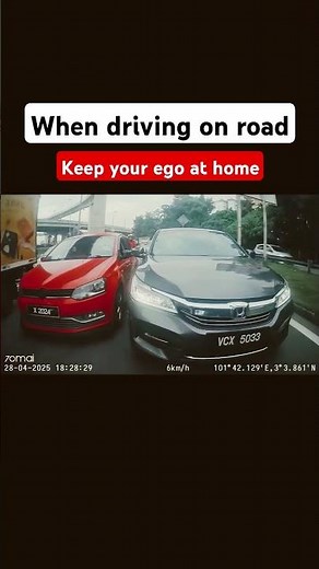 NEVER BRING YOUR EGO ON ROAD WHILE DRIVING | IT WILL MAKE THINGS WORSE #cartips