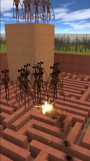 ⚡ They Said I Can’t Stop 100 SIREN HEADS… So I Did THIS! 💣🔥