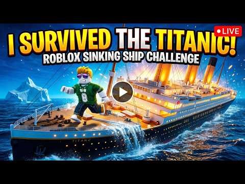 Surviving the Sinking Titanic in Roblox (Can I Escape?)