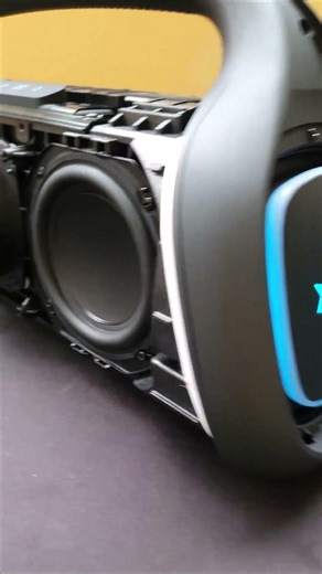 The subwoofer on the LG XBOOM XG9S is downright SCARY!