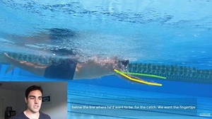 To better set up the catch, don't enter here! More of this video here: https://www.youtube.com/watch?v=AoIXUDS0-xI&list=PLupcQAcRvo6Pk-8PUIDGwcuzU5yWkm6ej&index=27 Click here to be a part of our membership: https://www.effortlessswimming.com/me... Click here to subscribe on our Youtube Channel: https://www.youtube.com/user/effortle... | Effortless Swimming