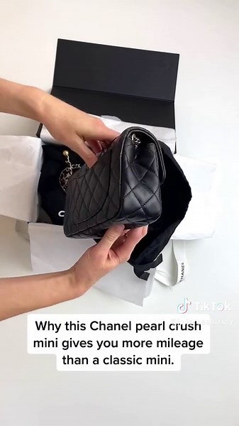 Chanel Pearl Crush Rectangle Mini: Versatile Luxury Resale Designer Bag