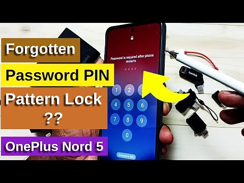 OnePlus Nord 5 | How to Unlock/Remove Forgotten Password PIN & Pattern Lock on OnePlus Nord 5