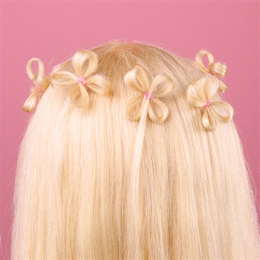 1.9M views · 1.6K reactions | Create beautiful flower hair with this simple trick!  | Art & Architecture | Facebook