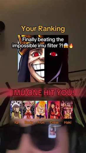One Piece Imu Filter Defeated