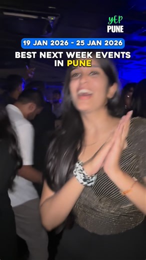 YEPPUNE on Instagram: "Best Next Week Events In Pune 😍 • Anuv Jain - Dastakhat India Tour (Pune) Date: 23 Jan 2026 Price: ₹1500 Onwards Location: Oasis Amanora • Blind Date | Dating | Pune (18+) Date: 18 Jan 2026 Price: ₹199 Onwards Location: 93 AVENUE • Start A Date | Dating | Pune Date: 18 Jan 2026 Price: ₹199 Onwards Location: Ram Manohar Lohiya Garden PMC • Masoom Vichar Date: 25 Jan 2026 Price: ₹499 Onwards Location: Backspace • Desi Stew at Kukoo KLN Date: 22 Jan 2026 - 23 Jan 2026 Price: