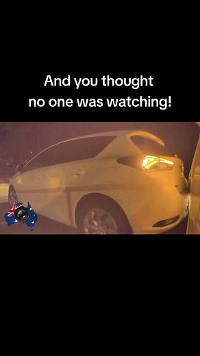 And you thought no one was watching! #aussiecams #aussiecamstiktok #tesla #reversefail #australiandashcam #dashcamvideos #wapolice #hitnrun