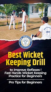 49K views · 31 reactions | Best Wicket Keeping Reflex Drills | Fast Hands Training for Beginners | Pro Tips to Improve Your Keeping Skills ! #sbscrickhub #sbscricketsikar #cricketcoaching #sbscrickhubsikar #WicketKeeping #WicketKeepingDrills #FastHandsTraining #CricketReflexDrills | SBS Crickhub Sikar Rajasthan | Facebook