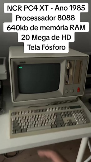 #informatica📱💻🖱 #computador #anos80 #raridade