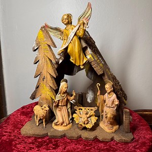 Vintage Fontanini Nativity Set: Italian Holy Family Figurine - Etsy Canada