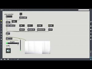 02 Waveguides in GenExpr | 01 Nonlinear Karplus-Strong
