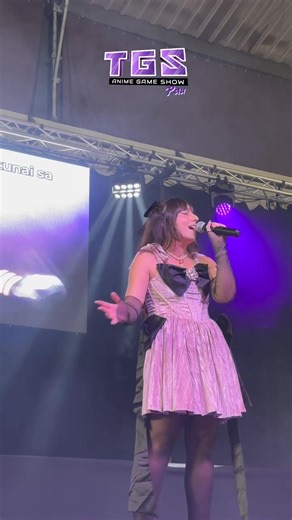Léa Yuna sur la scène du TGS Pau ! 💜 #Pau #tgs2025 #TGS | TGS PAU Anime Game Show