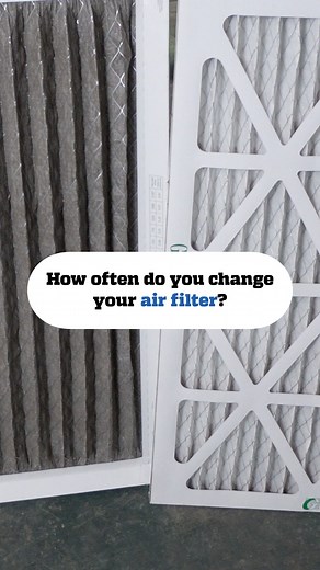 How often do you change your air filter? #legendaryhomeservices #blueoxheatingandair | Legendary Home Services | Facebook