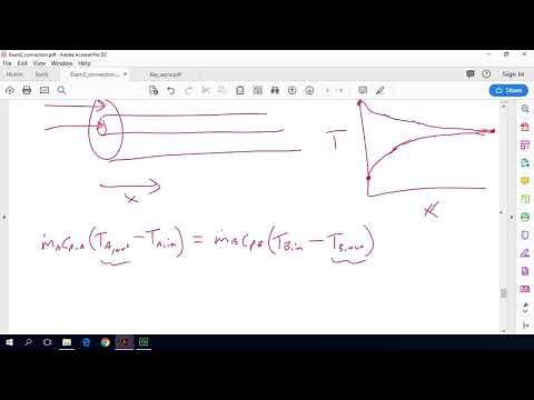 Heat Transfer Crash Course: Example exam problem: Finding outlet temp of a long heat exchanger