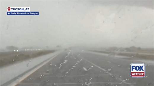 41K views · 995 reactions | People in Tucson, Arizona, were hit hard by heavy rain, and travelers faced low visibility on the roads. #Arizona #rain #travel #FoxWeather | FOX Weather | Facebook