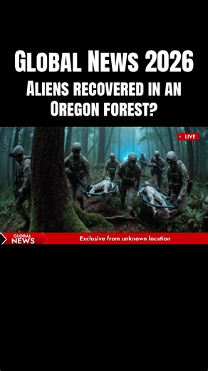 Global news Aliens recovered in an Oregon forest? #global #news #alien #oregon #foryou