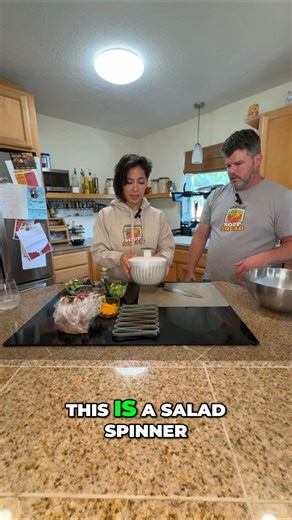 10K views · 16 reactions | This public service announcement reveals how a salad spinner transformed one person's salad game. Discover the easiest way to make a good salad. It might take a little time, but it is worth it. Have you tried it? #saladspinner #saladeater #healthyfood #kitchengadgets | Luke's Soups | Facebook