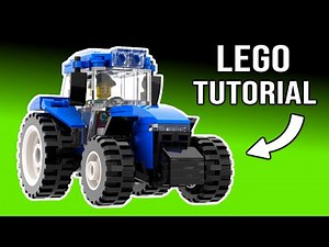 How to build a Lego Tractor - MOC Tutorial