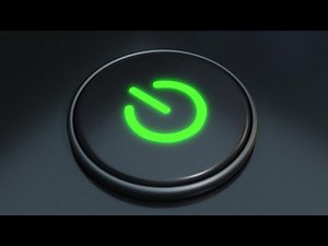 Power button Blender Tutorial