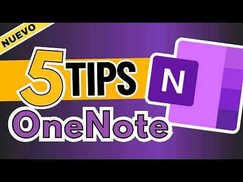 💡 NEW! 5 Microsoft ONENOTE tips 🟣 Productivity in Microsoft 365 🟧