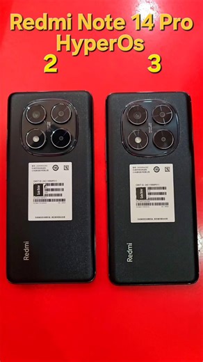Redmi Note 14 Pro 5g HyperOs 2 vs HyperOs 3 Boot test.📱📱#redminote14pro5g #hyperos2 #hyperos3