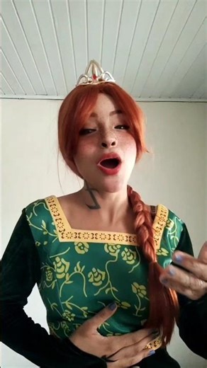PRINCESS FIONA 💚 #cosplay #shrek #fiona #dreamworks