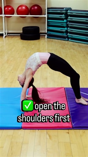 The #1 Reason Your Back Walkover Won't Go Over #Shorts