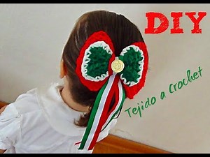 MEXICAN BOW CROCHET STEP BY STEP FOR GIRLS OR DECORATION !!!