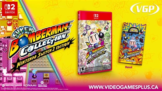 Super Bomberman Collection Nintendo Switch 2 and Switch physical release detailed, pre-orders open