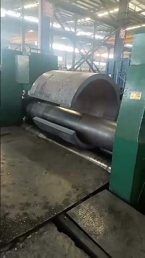 Manufacturing process of large straight seam steel pipe lsaw