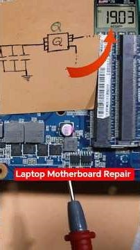 Most Technicians Don'to Know this Trick - Motherboard Repair #shorts