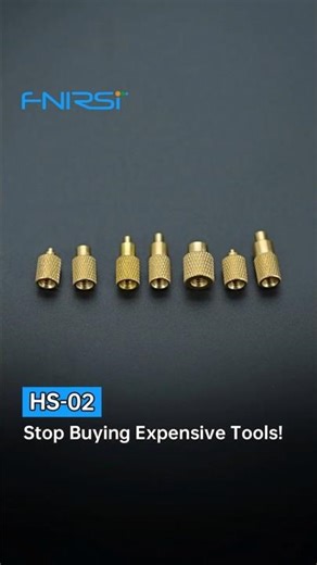 FNIRSI HS-02 | Heat-Set Inserts Made Easy – No Expensive Tools Needed