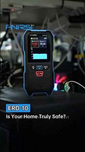 FNIRSI ERD-10 4-in-1 EMF Meter | Stop Hidden Home Radiation!