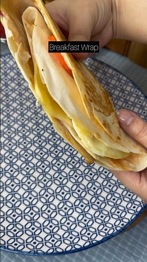 Easy Breakfast Wrap Recipe | Quick & Healthy Morning Wrap