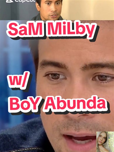 Sam Milby at Catriona Gray's Breakup: Emotional Fast Talk