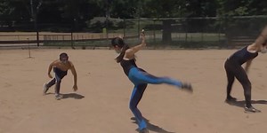 VIDEO: New York Ballet Instructor Moves Rehearsals to the Baseball Field