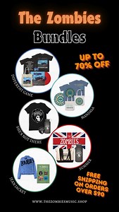 Bundle Up & enjoy with our latest merch bundles of your favourite Zombies items! Now available at https://thezombiesmusic.shop/ | The Zombies