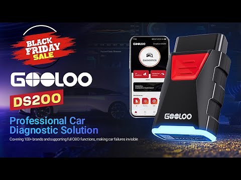 GOOLOO DEEPSCAN DS200 Car Scanner | The Most Recommended Car Scanner For Car Owners￼🔥