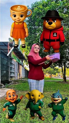 WOW 😱 BRAINROT SQUID GAME - TANGKAP ANOMALI #brainrot #italianbrainrot #anomali #ytshorts