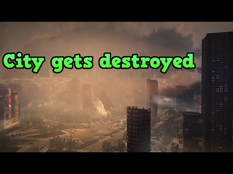 Destroying a city with mods!!! Megaton Rainfall